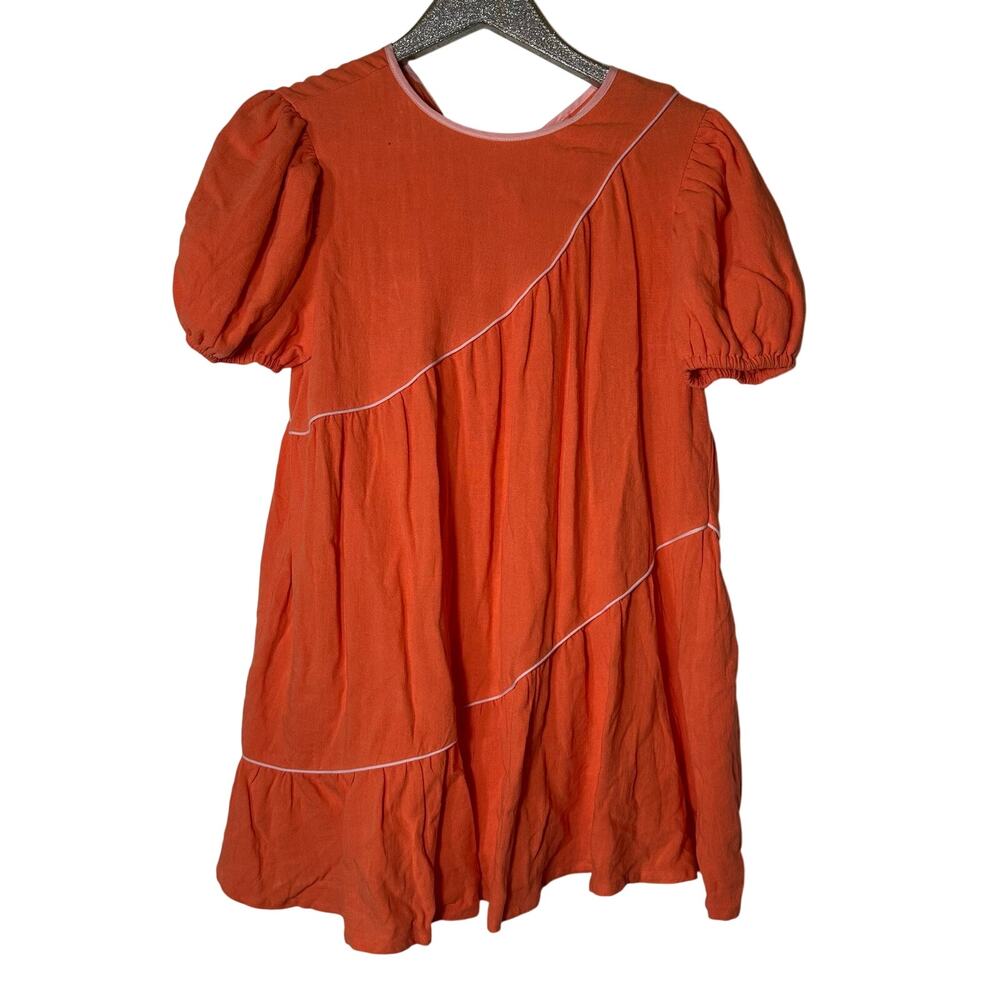 Labelrail x Collyer Twins Orange Pink Dress NEW